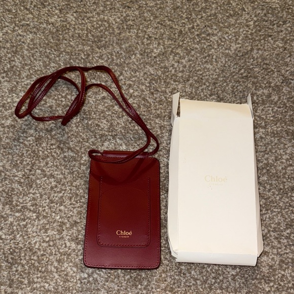 Chloé Cellphone and Eyeglass Holder - Picture 1 of 2